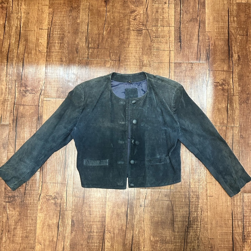Women's Black Suede Jacket